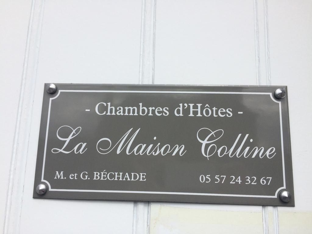 La Maison Colline Hotel Saint-Emilion Exterior photo